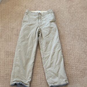 VGUC gap kids Tan lined Pants, size 12